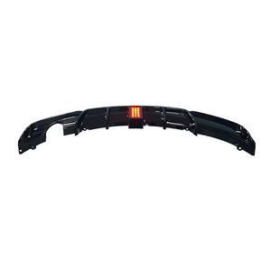 Diffusore Posteriore Stile MT Nero Lucido con LED per BMW Serie 3 F30 F35 M Sport 2013-2018 - Product Image 4
