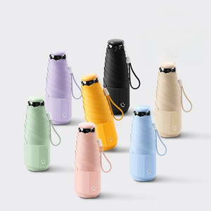 <span class=keywords><strong>Parapluie</strong></span> compact <span class=keywords><strong>de</strong></span> Protection UV ultra-léger <span class=keywords><strong>haut</strong></span> <span class=keywords><strong>de</strong></span> <span class=keywords><strong>gamme</strong></span> pour les femmes Mini pare-soleil étudiant <span class=keywords><strong>de</strong></span> voyage à contrôle manuel - Product Image 3