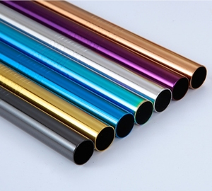 Nhà Máy Giá thép không gỉ 304 rơm 12 mét uống ống hút tái sử dụng bong bóng trà rơm BOBA - Product Image 5