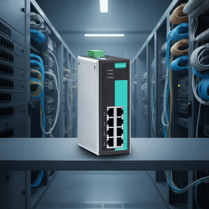 โมกซ่า EDS-G308 กิกะบิต อันแมนเนด สวิตช์ อุปกรณ์เชื่อมต่ออีเธอร์เน็ตอุตสาหกรรม 8 พอร์ต - Product Image 3