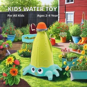 Juguetes Acuáticos de Verano para Niños de 2 a 4 Años, Lanzador de Cohetes de Plástico Unisex para Patio Trasero, Jardín, Espacio de Juegos Acuáticos, Juguetes de Arena para la Playa - Product Image 3