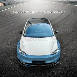 Alerón delantero para coche, difusor, pieza de modificación para Tesla Model 3 2024+, protector de parachoques, cubierta, kit de carrocería tuning - Product Image 4