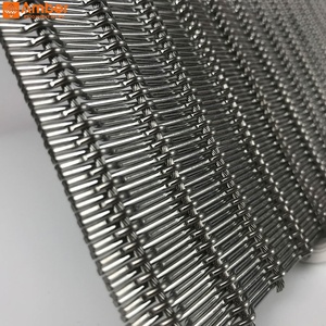 Cortina Metálica Tejida <span class=keywords><strong>de</strong></span> Malla <span class=keywords><strong>de</strong></span> Cables y Varillas Tipo H Resistente para Barandillas <span class=keywords><strong>de</strong></span> Puentes y Protección Arquitectónica - Product Image 2