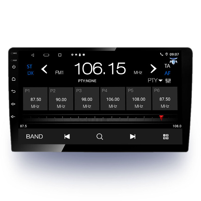 Car Audio Mp3 Player Bt 12v Aux High Power 7 Colors Button Changing Radio 1 Din Car Mp3 Player Audio Stereo Head Unit Car