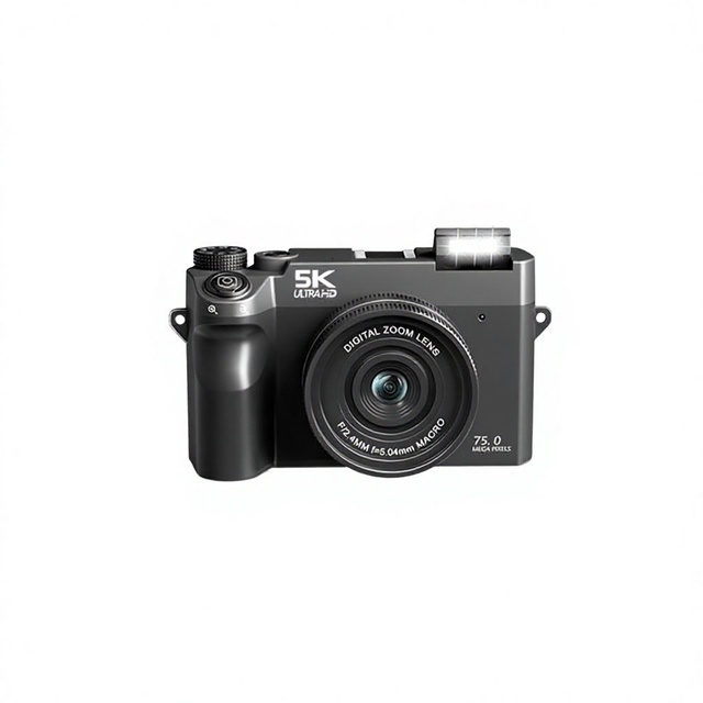 Mirrorless Digital Camera 8MP 5K HD CMOS Dual Front-and-Rear Cameras Beauty Mode 2"-3" Screen Wholesale