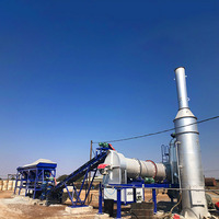 Planta de mezcla de tambor de asfalto con capacidad 20-120 t/h