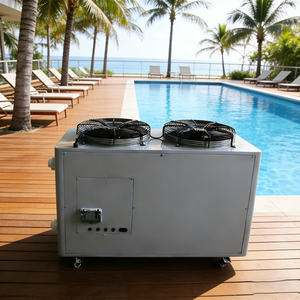 Pompe à chaleur pour piscine Mega 2026, refroidisseur 5HP/7HP/10HP, haute efficacité, électrique, instantané, extérieur, métal, R32 - Product Image 3