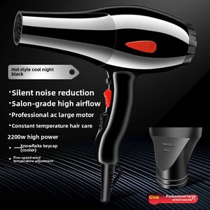Secador de Pelo de Alta Potencia de 2200W con Aire Alternado Frío y Caliente para Uso Doméstico, Estilizado Profesional para Mujeres y Hombres - Product Image 6