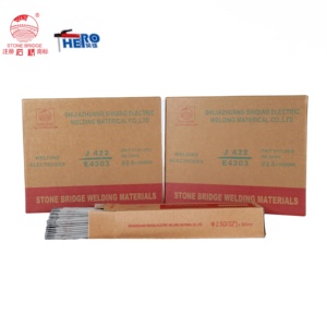 Électrode de soudage en acier à faible teneur en carbone Stone Bridge Hero E6013 J421 E6013 pour l'entretien général et la fabrication - Product Image 1