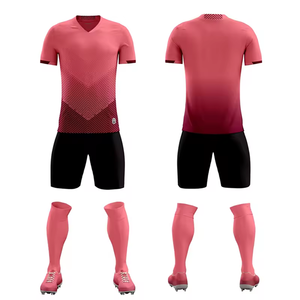 Maillots de foot personnalisés, nouveaux uniformes d'entraînement à manches courtes, jersey de football imprimé, respirant, séchage rapide, équipement de foot pour hommes, vêtements de foot haut de gamme - Product Image 2