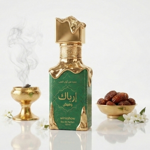 Fabricante de Perfumes OEM, Perfume Oriental Floral Gourmand de 100 ml, Botella de Perfume Verde, Rosa y Roja, Spray Corporal de Larga Duración, Fragancia - Product Image 1