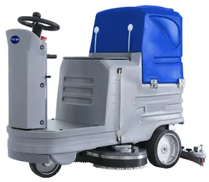 driving type electric scrubbing machine floor scrubber floor washing machine for commercial places