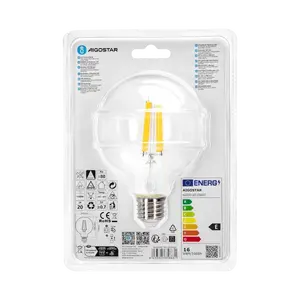 Lampadina LED a filamento G95 E27 16W, luce calda, efficiente dal punto di vista energetico, ideale per illuminazione decorativa e d'ambiente. - Product Image 3