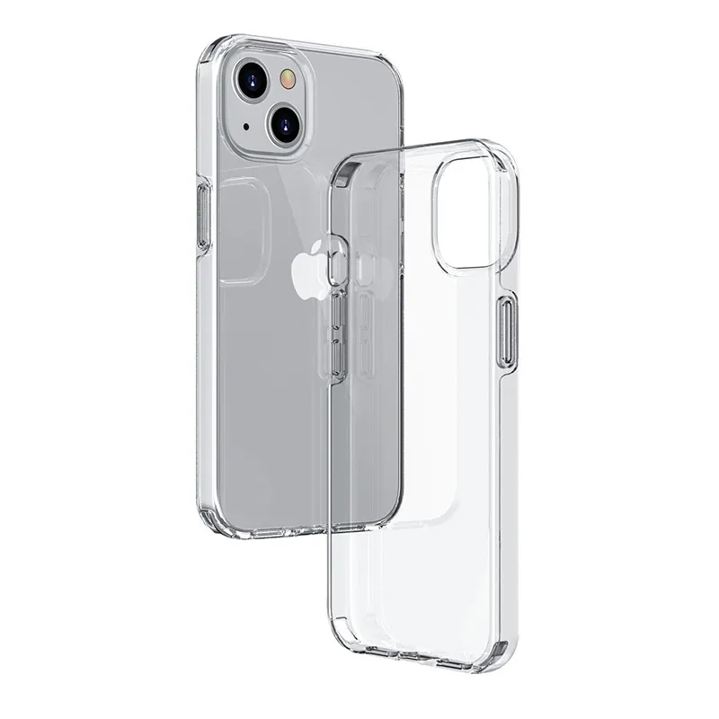 13 14 Pro Case Transparent Scratch Resistant Mobile Phone Case for iPhone XS MAX 11 12 13 Pro Max Clear