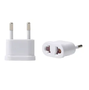 Adaptador de enchufe europeo de 4,8mm a EE. UU., convertidor de enchufe de conversión