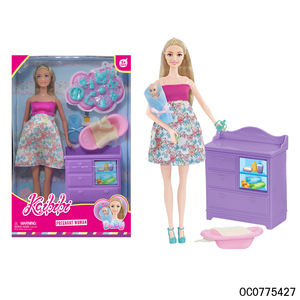Juego de moda para niñas <span class=keywords><strong>embarazadas</strong></span>, cuidado de <span class=keywords><strong>muñecas</strong></span>, 11 pulgadas, modelo de juguete - Product Image 6