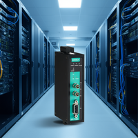 Convertisseur de média fibre optique Moxa ICF-1180I, port ST monomode, usage industriel