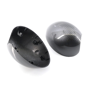 Cubierta de espejo retrovisor de fibra de carbono para Mini R55 R56 R57 R58, juego completo - Product Image 2