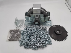 Palans à chaîne manuels 4020 pour porte de garage, montés sur axe, argentés, pratiques, prix de gros usine - Product Image 6
