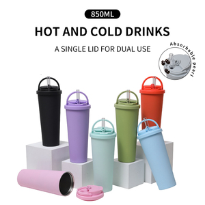 Base in Silicone Anti-punta per ufficio Tumbler termico paglia retrattile antisdrucciolo per tè Base in acciaio inox per traballante - Product Image 4