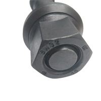 JQ Steel Wheel Studs for Heavy Truck Threaded Rod Trailer Hex M22x1.5 Hub Bolts Grade 10.9/12.9 for
