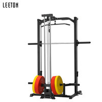 Barre de traction portable multi-poignée intégrée rack de puissance solide Smith Machine Station multifonctionnelle
