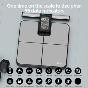 Báscula Inteligente de Grasa Corporal Única CF625BLEWIFI X04 con Pantalla LCD, Bluetooth, Wifi, Sensor de Alta Precisión y Funcionamiento con Batería - Product Image 3