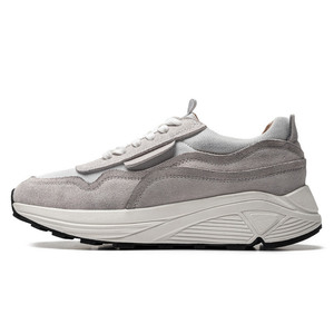 Zapatillas de malla para hombre con aumento de altura invisible de 8 cm, transpirables, de tejido ligero, informales. - Product Image 4