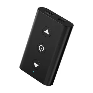 GTMEDIA A2 penerima Bluetooth 5.1 dan pemancar, Adaptor Audio 2 IN 1 cocok dengan semua tablet ponsel