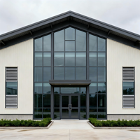 Maison préfabriquée de luxe en acier léger galvanisé de haute qualité pour usage scolaire