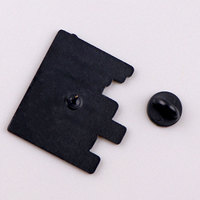Broches en émail personnalisées en gros avec slogans amusants, broches en métal noires et blanches avec citations, badges pour sacs à dos et vêtements