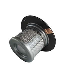 เม้งหม่า 92128883 ตัวกรองน้ำมันไฟเบอร์กลาสแบบบางสีเงินใหม่ อะไหล่คอมเพรสเซอร์อุตสาหกรรมสำหรับเครื่องอัดอากาศ - Product Image 2