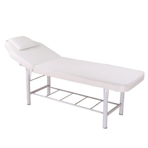 Muebles de Cuero para Salón de Belleza, Cama de Spa para Tatuajes, Cama de Terapia de Belleza, Cama para Pestañas, Mesa de Masaje con Marco Metálico y Esponja de Alta Densidad - Product Image 1