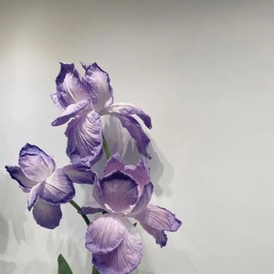 Gros Artificiel Fait Main Grand Stand Bouquet <span class=keywords><strong>Iris</strong></span> Géant Fleur pour la Décoration de Fête - Product Image 4