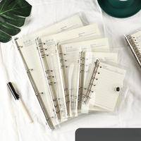 Großhandel A6 A5 A7 A4 B5 Kreativer kon figur ierbarer Umschlag Lose blatt PVC Notebook Shell Ersatz