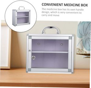 Caja <span class=keywords><strong>de</strong></span> Medicina <span class=keywords><strong>de</strong></span> bloqueo, caja <span class=keywords><strong>de</strong></span> <span class=keywords><strong>primeros</strong></span> <span class=keywords><strong>auxilios</strong></span> <span class=keywords><strong>de</strong></span> nueva versión Caja <span class=keywords><strong>de</strong></span> medicina <span class=keywords><strong>de</strong></span> emergencia, almacenamiento seguro <span class=keywords><strong>de</strong></span> medicamentos - Product Image 6
