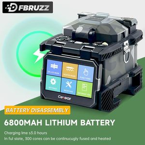 DFBRUZZ 6481A9 Fusionadora de Fibra Óptica con Pantalla Táctil de 4.3 Pulgadas, Alimentada por Batería, Kit de Máquina para Producción de Fibra Óptica - Product Image 5