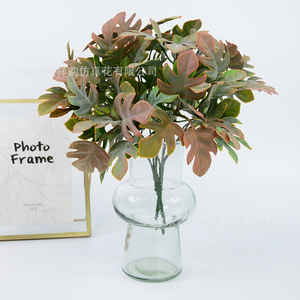 Feuilles artificielles de Monstera Dongchen Crafts, petit bouquet en plastique, verdure décorative pour plantes en pot et arrangements floraux - Product Image 3