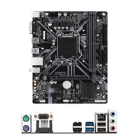 Carte mère M-ATX Intel H310 GIGABYTE H310M-S2, LGA1151, double prise en charge DDR4, SATA, processeur de 8e/9e génération pour ordinateur de bureau