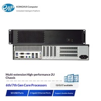 PC industriel EIP Control-Center 2U pour montage en rack, compatible avec les châssis de serveur de 6e génération