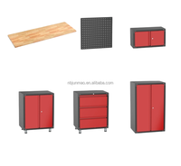Système de rangement modulaire pour outils de garage, en acier robuste avec revêtement en poudre époxy, personnalisable OEM/ODM, pour atelier de réparation automobile