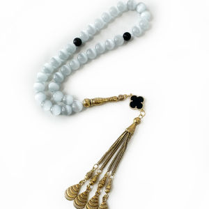 Cuentas <span class=keywords><strong>de</strong></span> oración musulmana 10mm 33 cuentas <span class=keywords><strong>de</strong></span> oración <span class=keywords><strong>de</strong></span> <span class=keywords><strong>cristal</strong></span> blanco piscina árabe cuentas <span class=keywords><strong>de</strong></span> oración islámica alabarlo Tisbiha <span class=keywords><strong>Rosario</strong></span> - Product Image 3