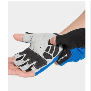 Mitaines de vélo à demi-doigts respirantes personnalisées pour l'entraînement sportif en salle de sport, mitaines de vélo anti-secousse à demi-doigts - Product Image 3