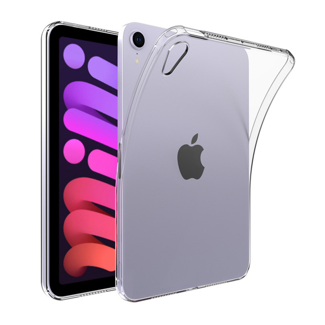 For iPad Mini 7 Case 2024 Slim Shockproof Soft TPU Back Cover Clear Tablet Case for iPad Mini 7 6 Generation 8.3inch