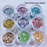 Paillettes de fée pour ongles, haute luminosité, polarisées, couleur magique, inspirées des Spice Girls, pour nail art, bijoux et gels