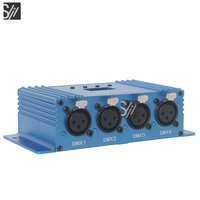 Contrôleur d'éclairage professionnel ArtNet DMX512, adaptateur DMX 4 ports 2048CH, contrôleur à 3 broches, variateur d'intensité, éclairage de discothèque