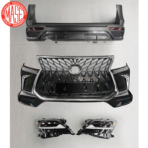 CZJF LX570 kit de carrocería de actualización para <span class=keywords><strong>Lexus</strong></span> 570 2008-2015 a <span class=keywords><strong>2018</strong></span> 2019 2020 LX570 modelo piezas de conversión parachoques faro Accesorios - Product Image 3