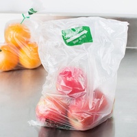 Sacs d'emballage en HDPE/LDPE de qualité alimentaire, thermoscellables, taille personnalisable, impression par tampographie