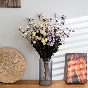ดอกกุหลาบจิ๋ว CallaFloral ดอกไม้ประดิษฐ์ 15 หัว ทำจากโฟม PE เหมือนจริง สำหรับตกแต่งงานแต่งงานและบ้าน แบบก้านเดี่ยว - Product Image 4