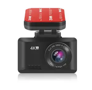 새로운 트렌드 4K 2160P 자동차 대시 캠 Dashcam 카메라 2K UHD 170 각도 WiFi GPS 자동 비디오 레코더 자동차 블랙 박스 대시 카메라